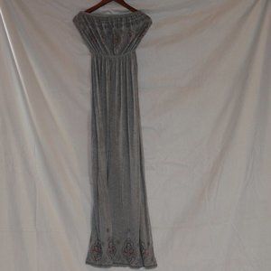 Gray Maxi Sundress